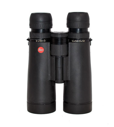 Leica Duovid 10-15x50 Black Binocular- In good shape with a few marks - UB348