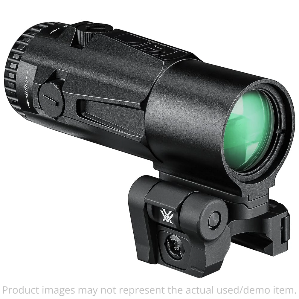 Vortex USED Micro6x Magnifier w/Quick Release Flip Mount V6XM - Light Mount Marks UA5600
