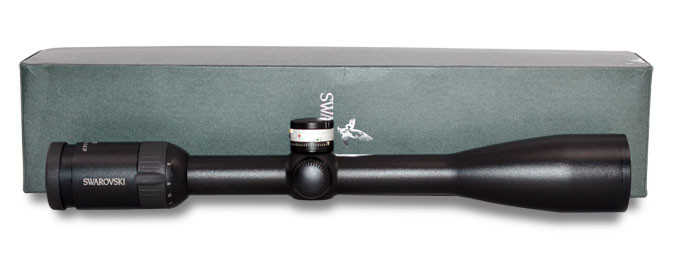 Swarovski Z5 3.5-18x44 BT-Plex Reticle, Matte Black, Comes with lens cover, Light ring marks - UB387