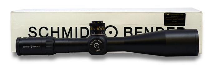 Schmidt  Bender PMII 5-25x56 L/P MSR MRAD DT CW, Lens caps, Very light ring marks in Great shape -UB393