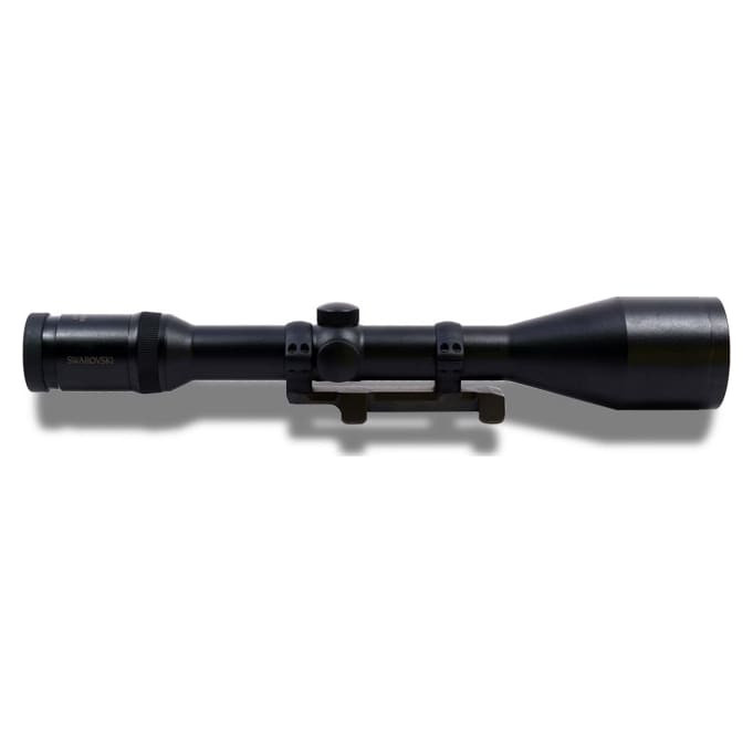 Swarovski 2.5-10x56 Habicht with Blaser rail mount(non quick release), Lens  cover,no box, Light usage marks on turret-UB397