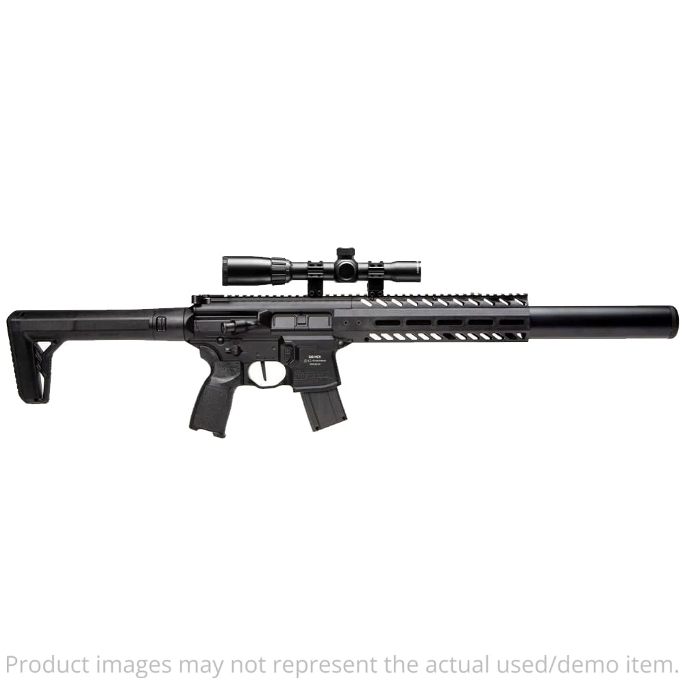 Sig Sauer MCX GEN II Air .177 Cal 90gr CO2 Air Rifle w/Scope, (1) 30rd Pellet Mag & M-LOK Handguard AIR-MCX-177-G2-BLK-SCOPE -  Excellent Condition w/Box UA5635