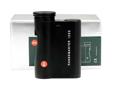 Leica USED CRF-Y 1200 Rangemaster Yards Laser Rangefinder 40523 - Excellent Cond, w/Case, Wrist Strap & Instructions UA570