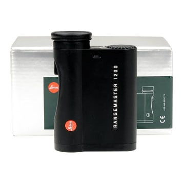 Leica USED CRF-Y 1200 Rangemaster Yards Laser Rangefinder 40523 - Excellent Cond, w/Case, Wrist Strap & Instructions UA570