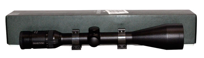Swarovski Habicht 4-12x50 Plex reticle, In good condition, Comes with Talley rings. (No lens covers) - UB504