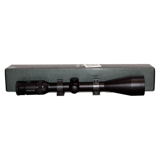 Swarovski Habicht 4-12x50 Plex reticle, In good condition, Comes with Talley rings. (No lens covers) - UB504