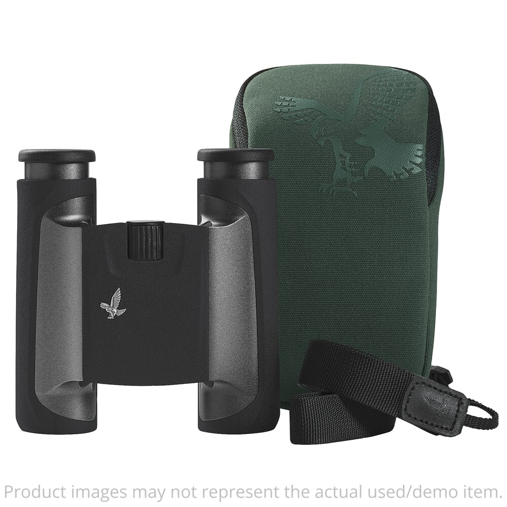 Swarovski USED CL Pocket 10x25 Anthracite Wild Nature Binoculars 46156 - Light wear UA5714
