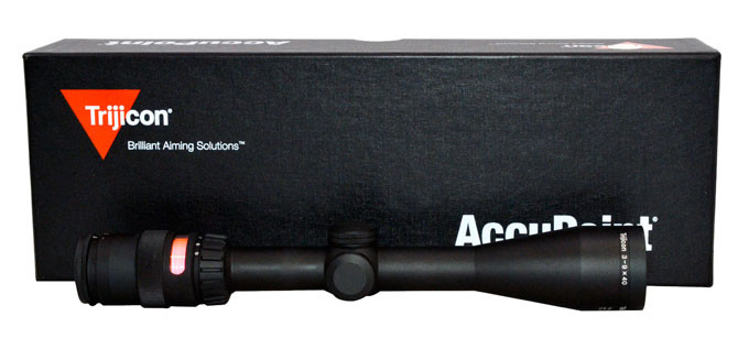 Trijicon TR20R AccuPoint 3-9x40 Red Post, In good condition with very light ring marks, Comes with lens covers-UB506