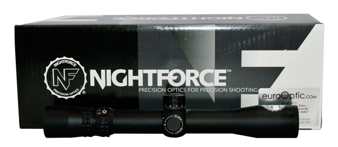 Nightforce NXS 2.5-10x32 Zero Stop Mil Dot, In excellent condition, Comes with flip up lens caps-UB509