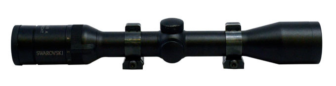 Swarovski Habicht 3-9x36 Plex reticle, In good condition, Comes with Talley rings. (No lens covers or box) - UB513
