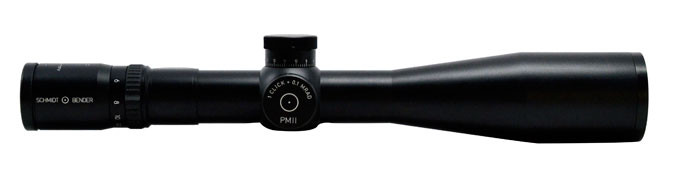 Schmidt  Bender PMII 4-16x50 L/P P4 Fine, Comes with lens cover, In very good condition with very light ring marks-UB535