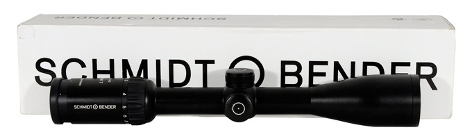 Schmidt Bender Summit 2.5-10x40 Reticle A7, .25 MOA, In good condition w/ very light ring marks, comes with lens cover-UB547