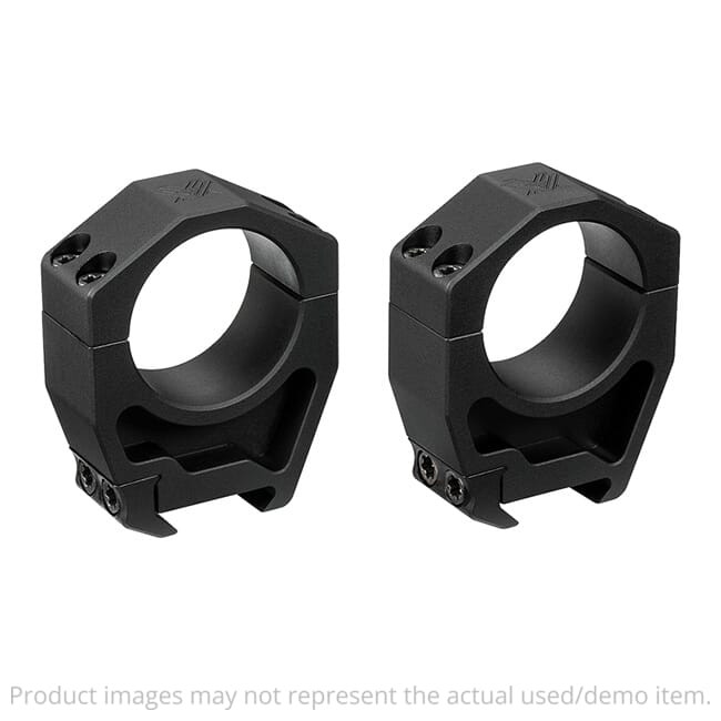 USED Vortex Precison Matched Rings (Set of 2) for 34 mm (1.45 Inch / 36.8 mm) PMR-34-145  -  Light Scratches/Use, Great Condition Otherwise UA5797