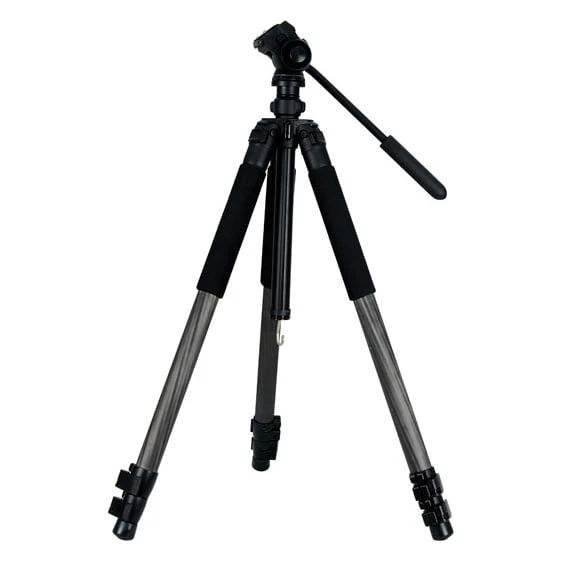 Leica carbon fiber tripod & DH1 head. In excellent condition in box-UB624