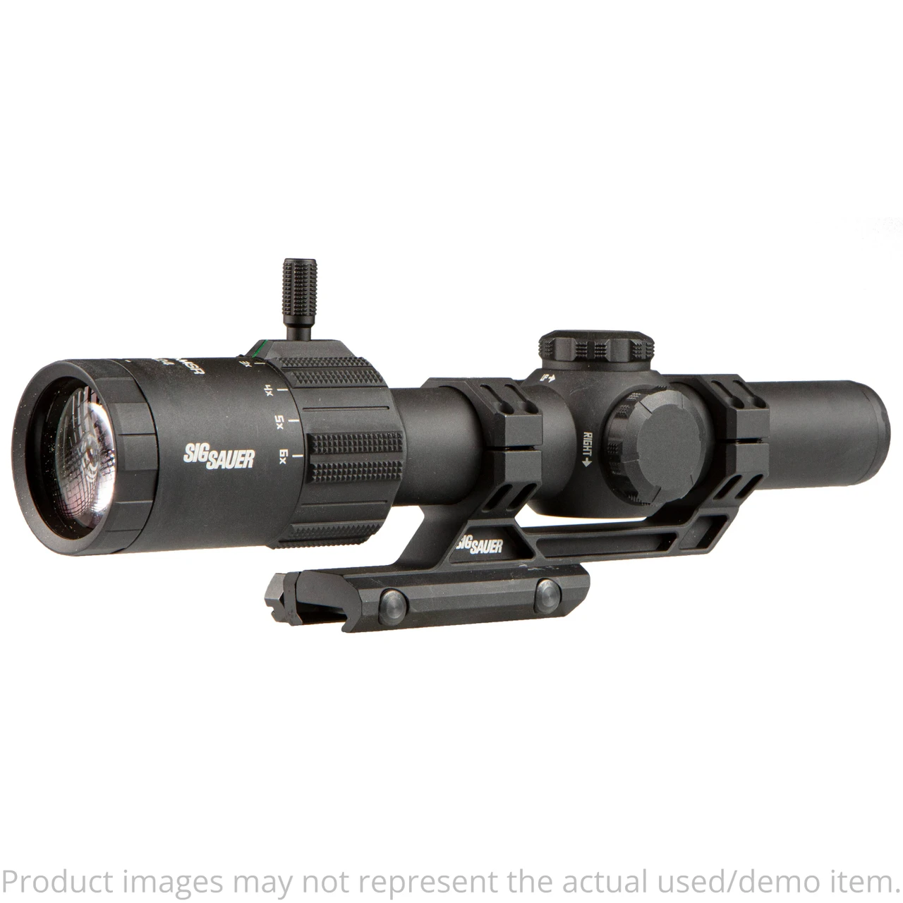 Sig Sauer USED TANGO-MSR FFP 1-6x24mm MSR FFP BDC6 Riflescope w/Cantilever 30mm ALPHA-MSR Mount SOTM61002 - Light Mount Marks/Wear UA5828