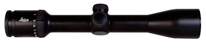 Leica ER 2.5-10x42 Ballisic Reticle Rifle Scope. In very good condition. Comes with instructions.-UB652