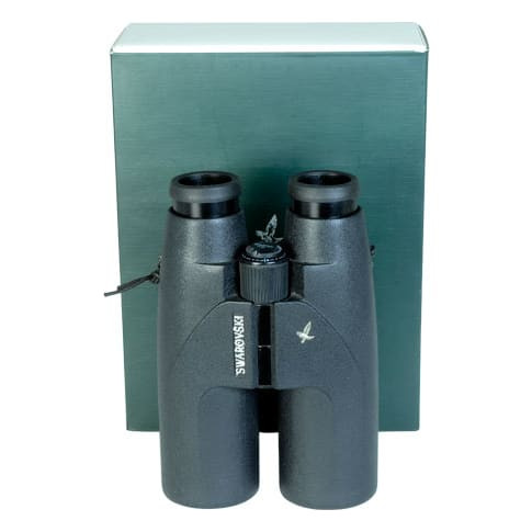 Swarovski SLC 10x50 WB in black. In good condition. Comes with ocular lens cover and instructions. (no Case).-UB670