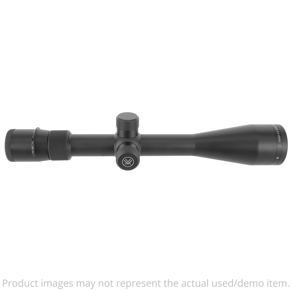 Vortex USED Viper 6.5-20x50 PA Rifle Scope Dead-Hold BDC MOA VPR-M-06BDC - Light Ring Marks UA5956