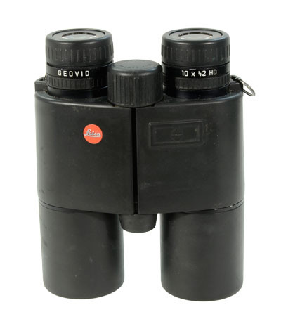 Leica Geovid 10x42 HD Yards Binocular 40039 - In good condition, missing ocular cover - UB820