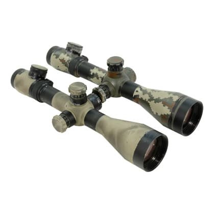 Leupold MK4 M1 4.5-14x50 LR/T Illuminated Mil-Dot Police Sniper Trade in. Colors my vary, all self camouflaged.  UB901  ****ITAR