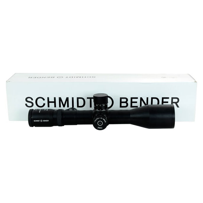 Schmidt  Bender PMII 3-12x50 L/P Gen II Mildot MRAD MTC CCW. In excellent condition. Comes with lens cover and instructions-UA615