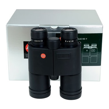 Leica USED Geovid 8x42 Yards Binoculars 40057 - Like New, w/Lens Covers, Neck Strap & Instructions UA633