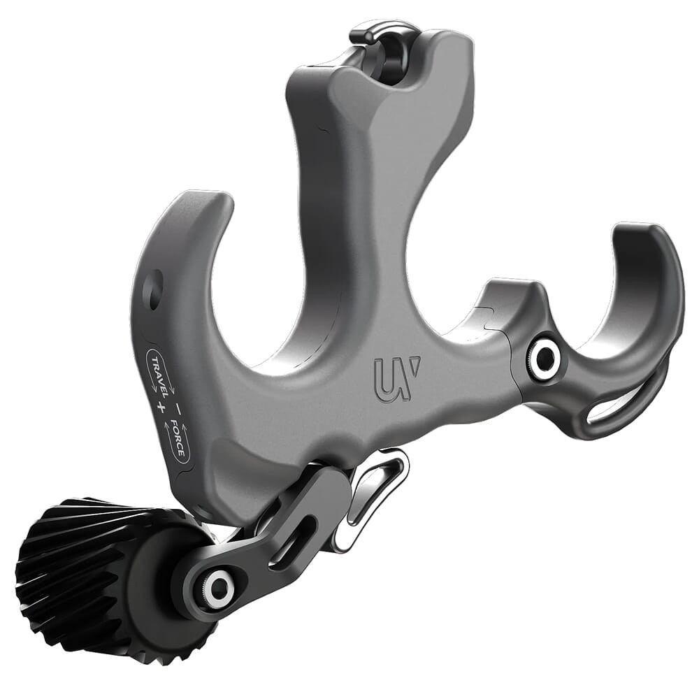 UltraView UV Button Medium Smoke Grey Aluminium Release UVBR-04000