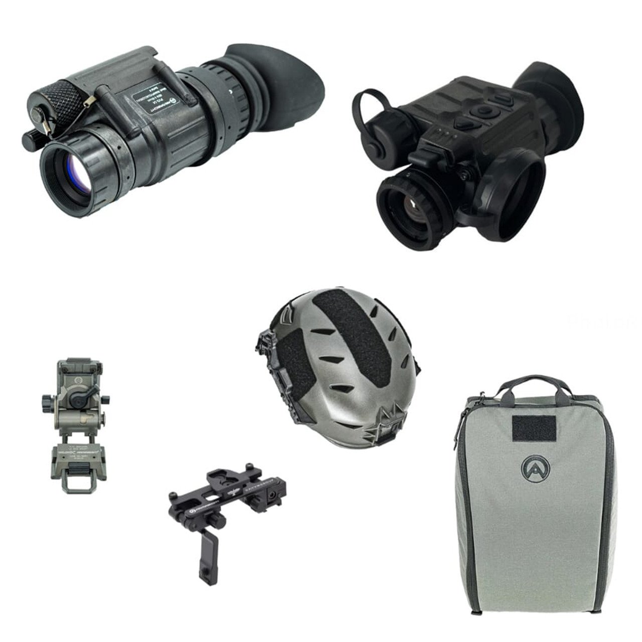 Armasight PVS-14 Gen 3 Pinn MIN 2376 FOM WP Night Vision Monocular & 640 Mini Thermal Monocular Sidekick Kit KPVS14GHSIDE61