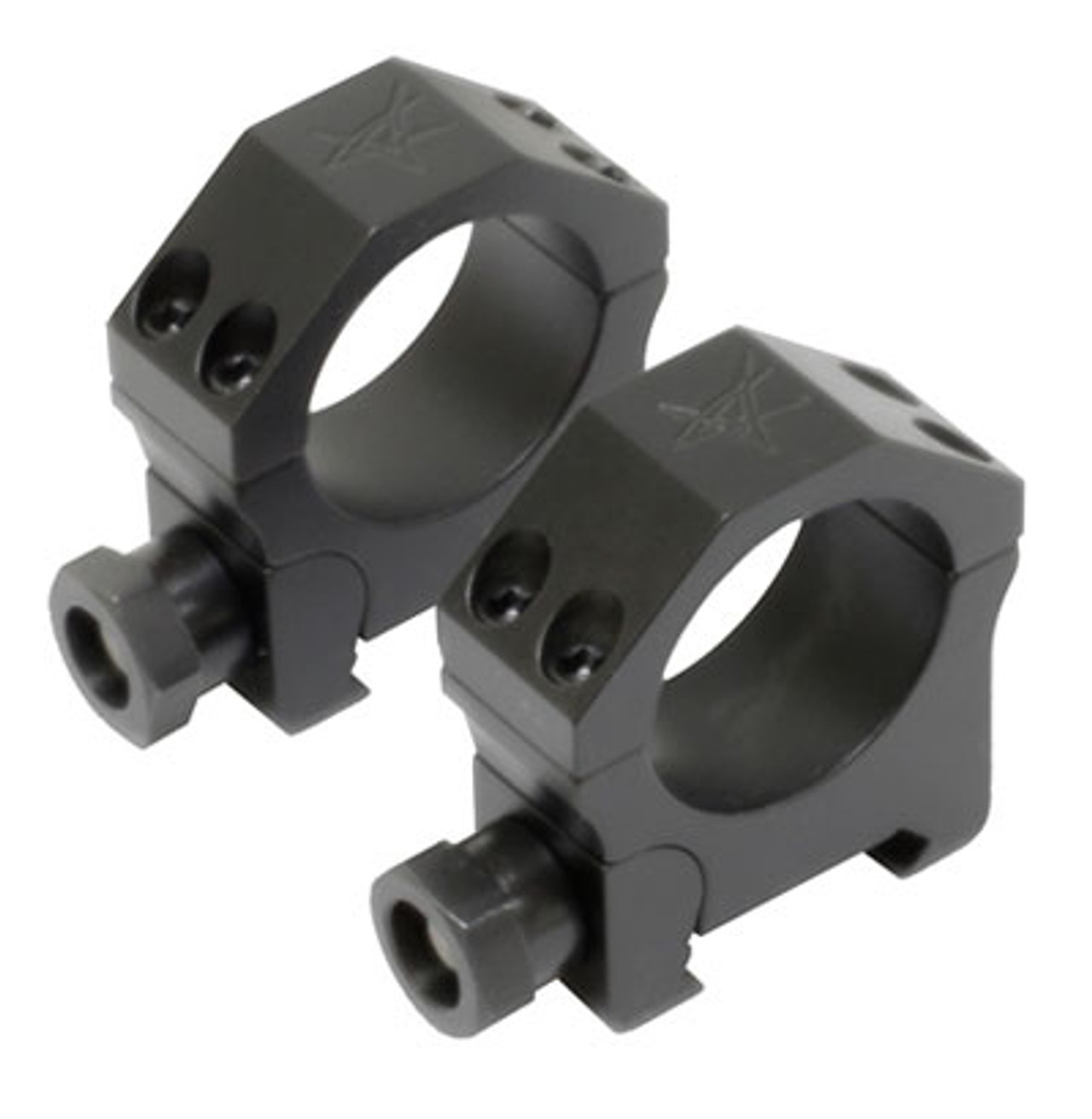 Volquartsen Nova Alloy Black 30mm High Scope Rings