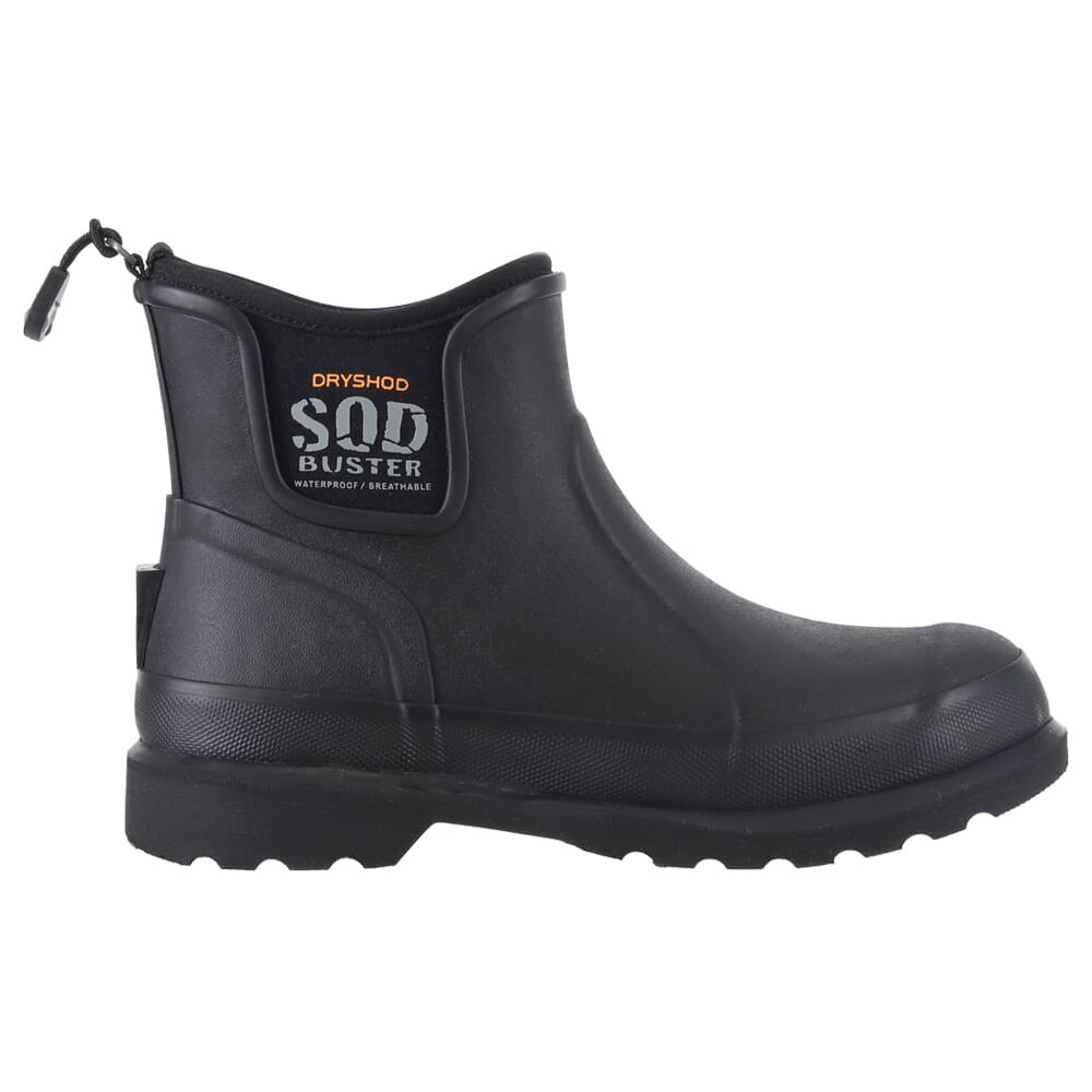 Dryshod USED Sod Buster Ankle Boot Black/Grey Size 7 Boots SDB-WA-BK-W07 - Like New, Box Damaged UA7019