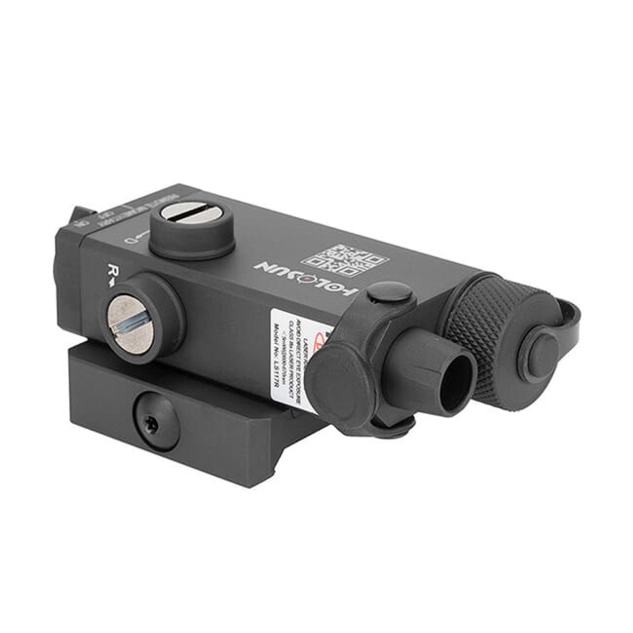 Holosun LS117R Red Collimated Laser Sight w/ QD Picatinny Rail Mount - LS117R