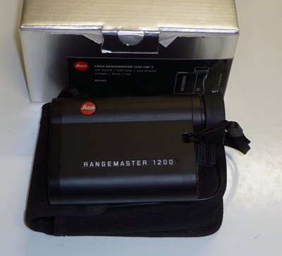Leica USED CRF-Y 1200 Rangemaster Yards Compact Laser Rangefinder 40523 - Excellent Cond, w/Soft Case & Strap UB151
