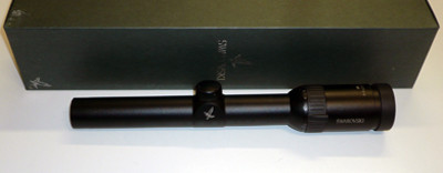 Swarovski Z6 1-6x24 with EE CD (extended eye-relief, Circle-dot) reticle - Excellent condition with light ringmarks and a couple small usage marks.   Item #UB166