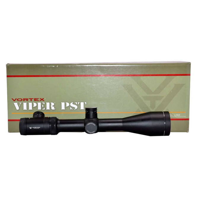 Vortex Viper PST 4-16x50 Rifle Scope EBR-1 MRAD, Comes with lens cover and sunshade, very good condition with light ring marks-UB528