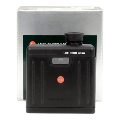 Leica USED LRF 1200 Rangemaster Laser Rangefinder 40527 - V. Good Cond, w/Case, Wrist Strap & Instructions UB566