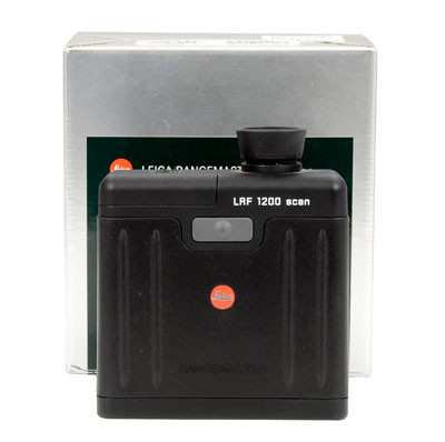 Leica USED LRF 1200 Rangemaster Laser Rangefinder 40527 - V. Good Cond, w/Case, Wrist Strap & Instructions UB566