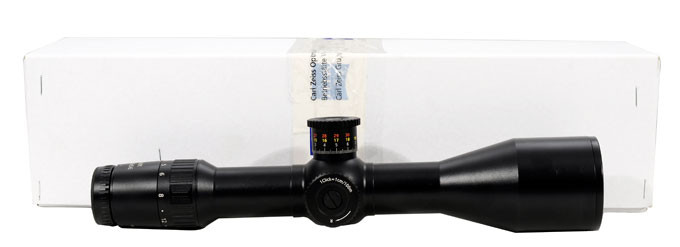 Carl Zeiss Optronics Hensoldt ZF 4-16x56 Mildot. In very good condition with faint ring marks. Comes with lens cover (No instructions).-UB575