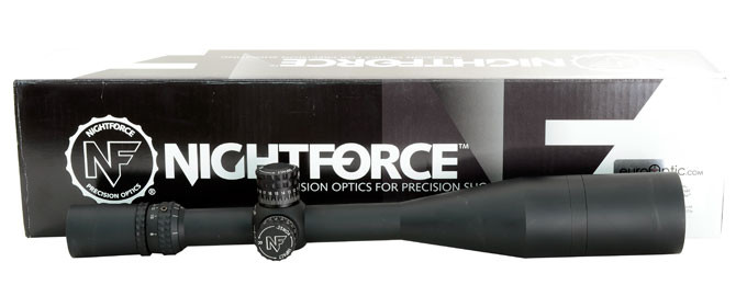Nightforce NXS 8-32x56 .25 MOA Zero Stop Mil Dot. In good condition with very light ring marks. Comes with sun shade, lens cover and instructions.-UB612