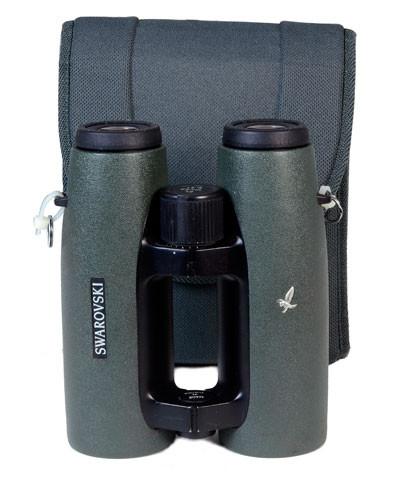 Swarovski EL SWAROVISION 10x42 Binoculars. In very good condition. Comes with neck strap, snap shot adapter, ocular lens cover, case and instructions (No Box) -UB637