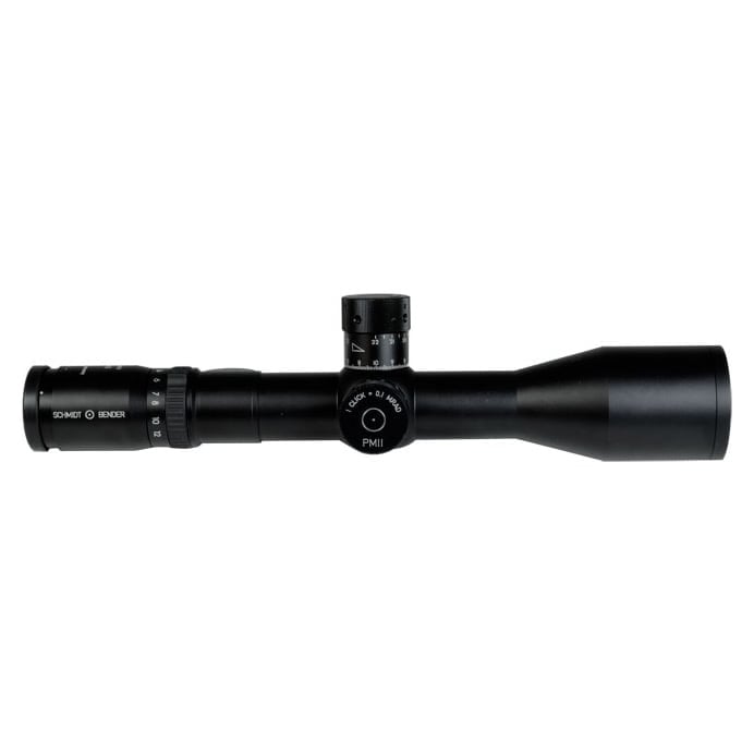 Schmidt  Bender PMII 3-12x50 L/P Gen II Mildot MRAD MTC CCW. In very good condition with very light ring marks and usage marks on turret. No instructions.-UB721