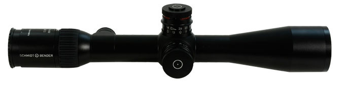 Schmidt  Bender PMII 3-20x50 L/P P4 Fine MRAD Locking MTC CCW. In excellent condition with faint ring marks. Comes with flip up lens covers and instructions.-UB775