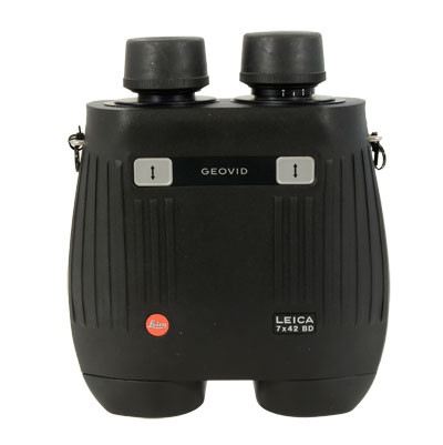 Leica USED Geovid 7x42 BD Porro Prism Yard Rangefinding Binoculars 40054 - Excellent Cond, w/Instructions, No Box UB795