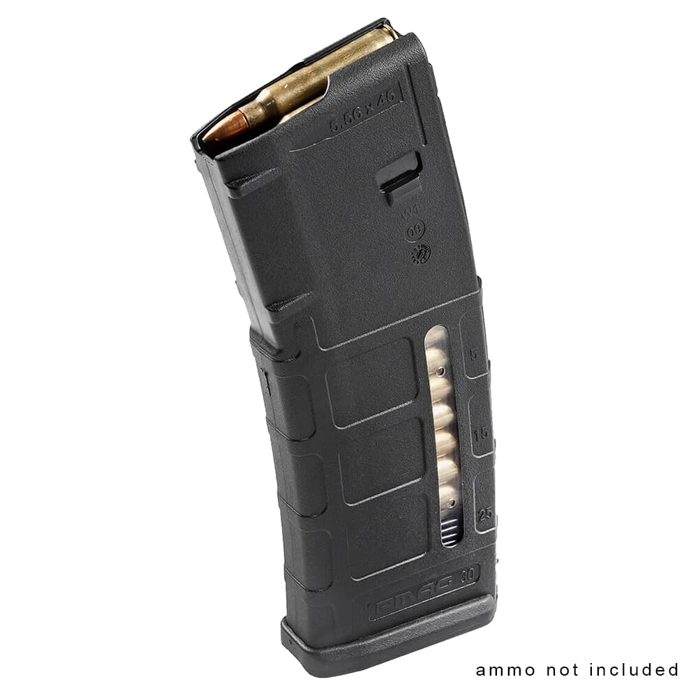 Magpul 30rd 5.56 PMAG GEN M2 for AR15/M4 w/ Anti-Tilt Follower & Window, Black MAG570-BLK