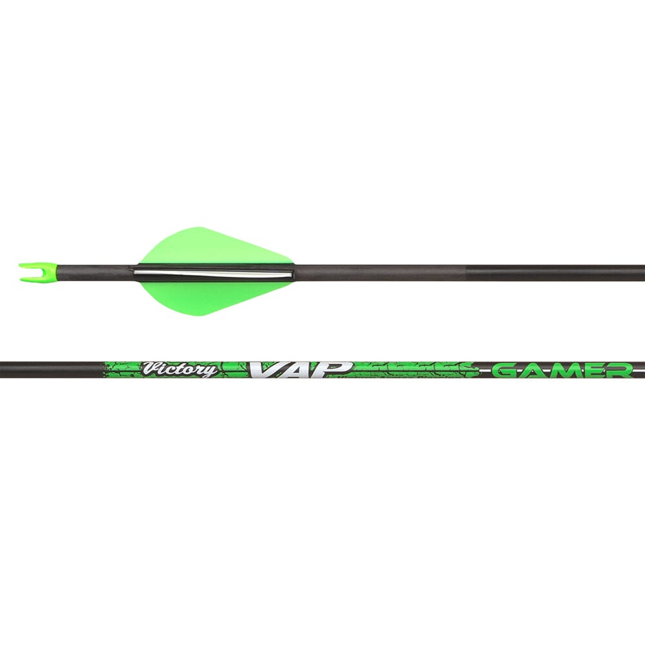 Victory Archery VAP Gamer 250 GPI: 9.8 Fletched Arrow 6pk VAPG-250FB-6