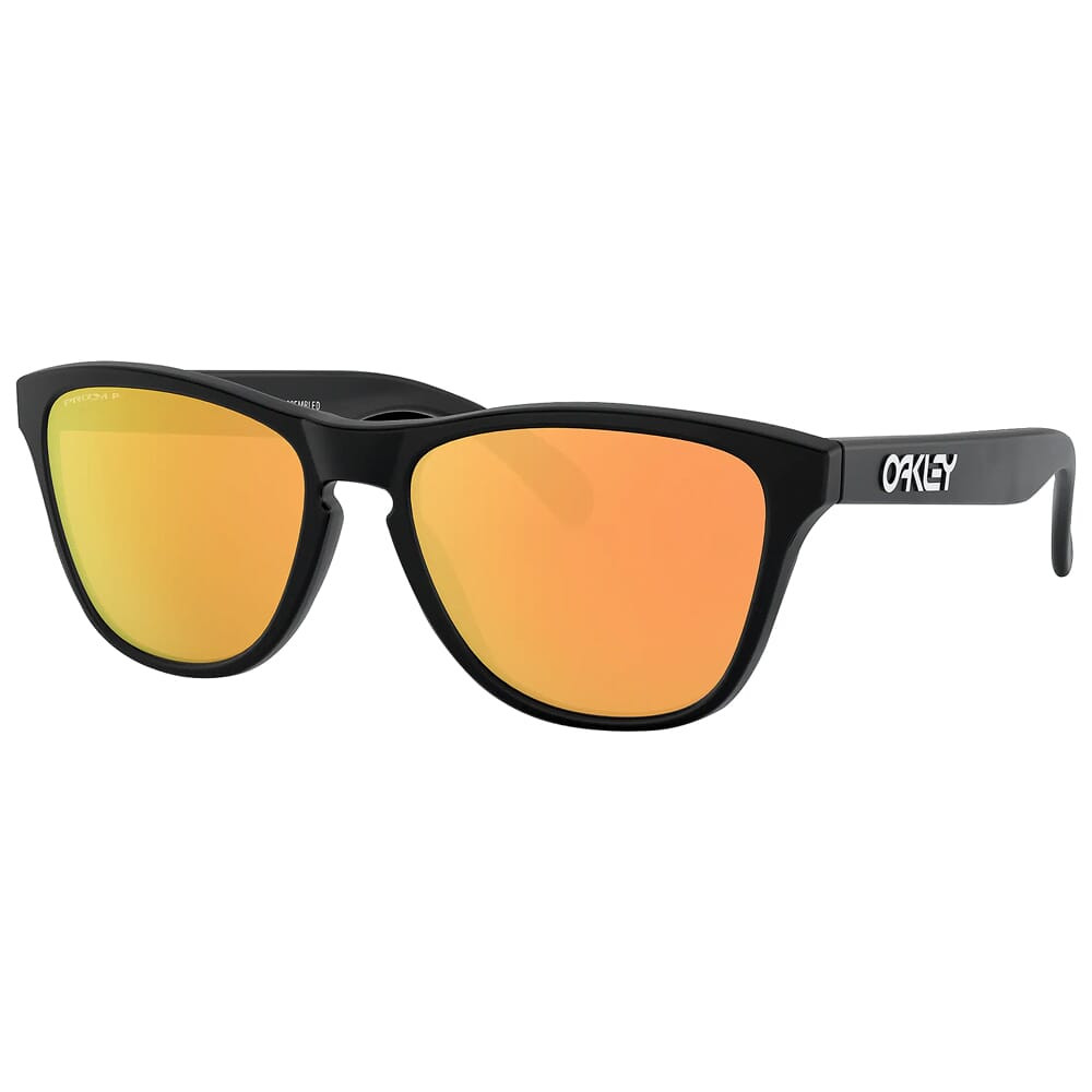 Oakley Frogskins XS Matte Black w/PRIZM Rose Gold Lenses OJ9006