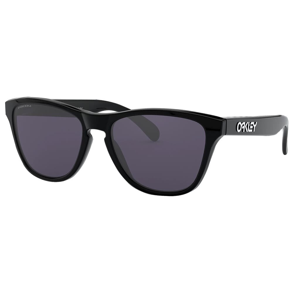 Oakley Frogskins XS Polished Black w/PRIZM Grey Lenses OJ9006-2253