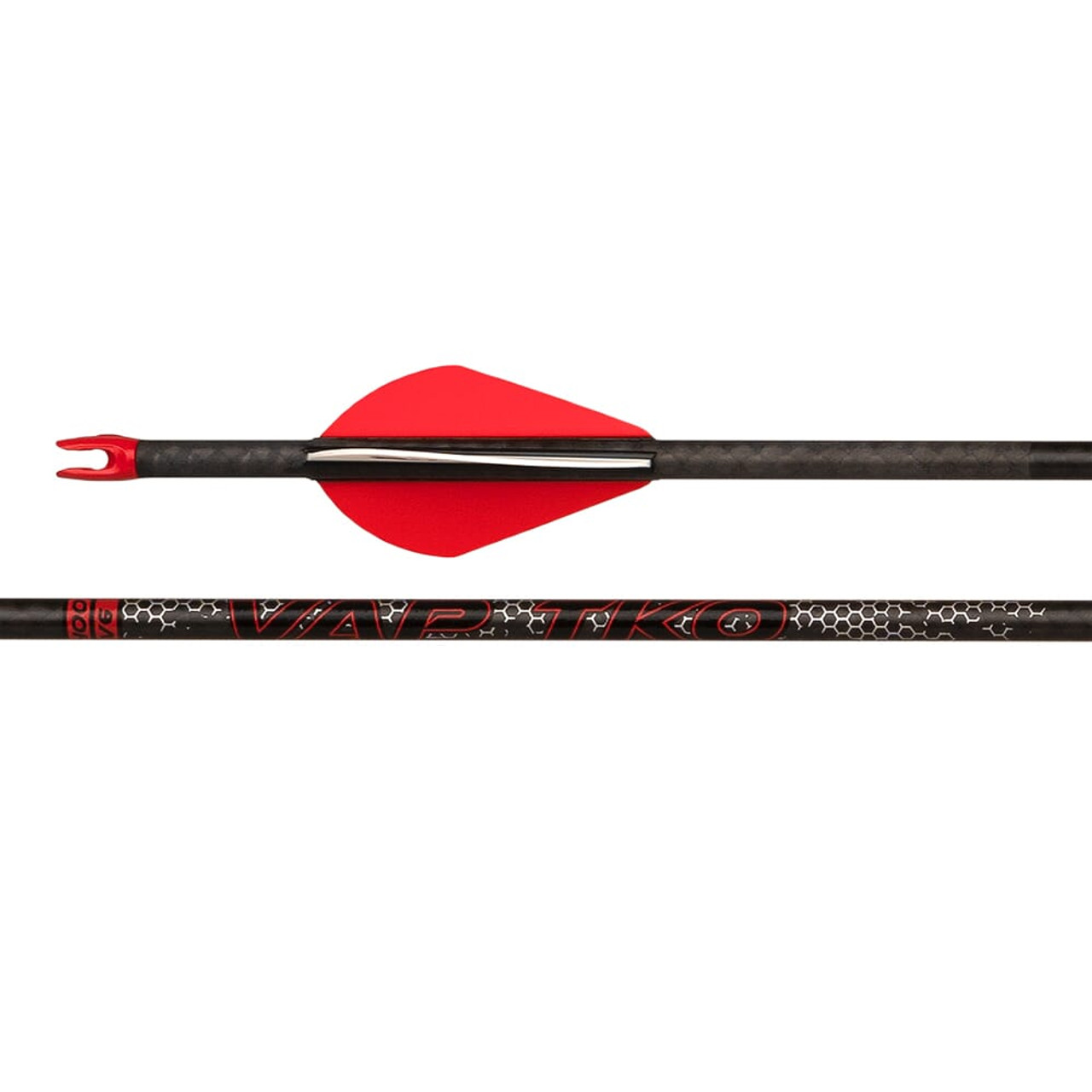 Victory Archery VAP TKO Sport 300 Low Torque GPI: 9.5 Fletched Arrow 6pk VAPTKAS-300FQ-6