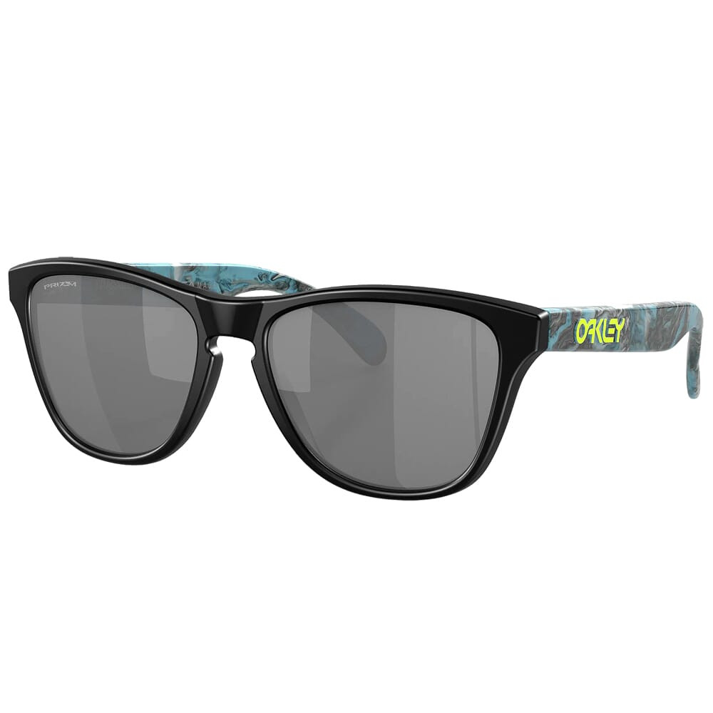 O.K！ Oakley Frogskins XS Polished Black w/PRIZM Grey Lenses OJ9006-2253