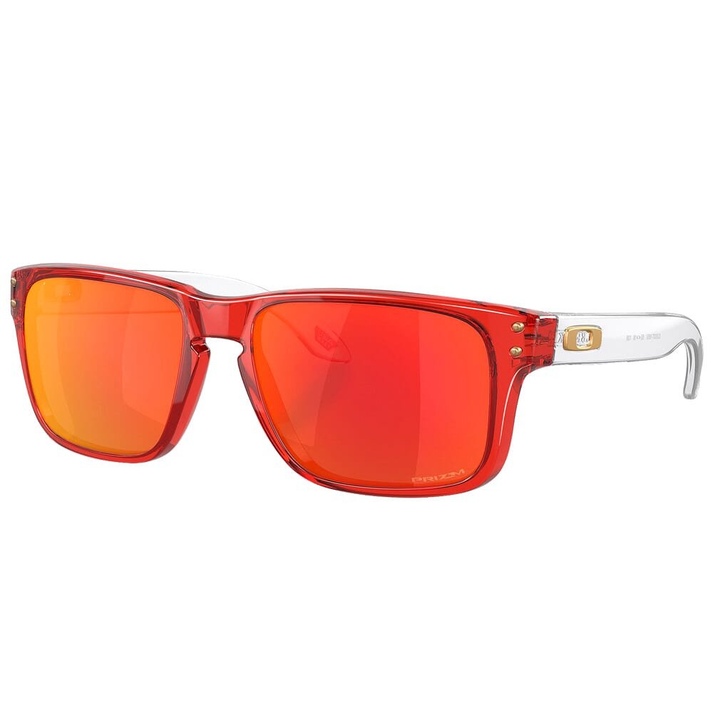 Oakley Holbrook XS Crystal Red w/PRIZM Ruby Lenses OJ9007-1653 For