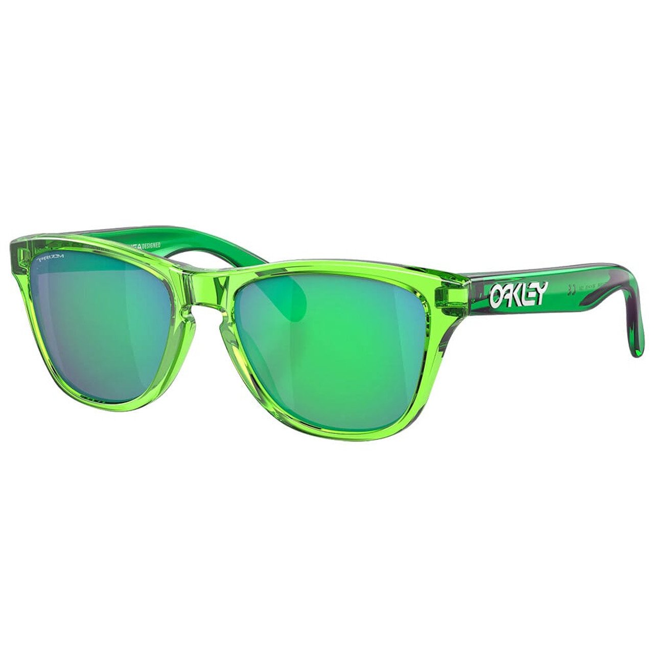 Oakley Frogskins XXS Acid Green w/PRIZM Jade Lenses OJ9009-0548